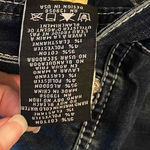 GRACE IN LA NWT Womens Blue Embroidered Lined Easy Fit Bootcut Jeans Size 28 Photo 14