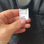 Venus  Black One Piece Swimsuit with Adjustable Straps SIZE 10 NWOT Photo 3