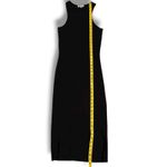Rag & Bone Large The Essential Ribbed Tank Midi Bodycon Dress Minimalist Capsule Black Photo 7
