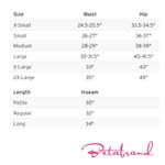 Betabrand  Black Brown&White Plaid Straight Leg Dress Pant Yoga Pants Sz.M Photo 14