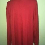 Ava & Viv  RED ULTRA SOFT RIBBED TOP  SIZE 4X Photo 1