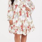 Torrid Challis Off the Shoulder Floral Dress Size 2X Photo 0