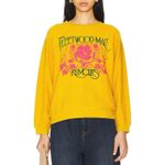 Daydreamer  Fleetwood Mac Floral Reverse Sweatshirt Size M New with Tag MSRP $145 Photo 6