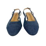 Vaneli Aliz Slingback Heel Blue Denim Cap Toe Size 9 Photo 2