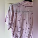 Splendid  Women’s NWOT Pink Kiss Pajamas Top Size‎ XS Photo 8