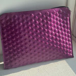 Vintage 80’s Purple Bubble Purse Clutch Photo 0
