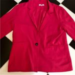 Parker Bo Oversized Blazer Hot Pink Neon Barbie Vintage 90s 80s Vibes sz Medium Photo 5