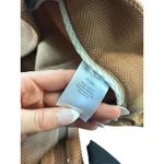 Veronica Beard Cormac Trouser Tan Herringbone Cropped Wide Leg Pants Size 10 Photo 14