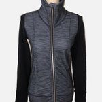 Lululemon Daily Yoga Jacket Size 4 Denim Polar Haze Black Style W4A54S Pockets Photo 0