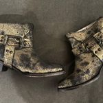 FREEBIRD by Steven freebirds metallic phlow buckle distressed boots Photo 4