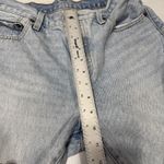 Levi's  Premium 501 Straight Leg Jeans Womens 28 Button Fly Distress Light Blue Photo 12