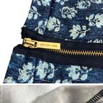 Michael Kors  Navy Floral Mini Skirt Photo 3