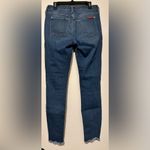 7 For All Mankind  b(air) denim the ankle skinny frayed size 26 Photo 1