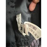 Mary Lynn O’Shea Hand Woven Jacket Women Medium Jacquard Purple Patchwork Floral Photo 4