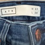 AYR Skinny Jeans Women Size 27 x 28 Dark Wash Denim Photo 2