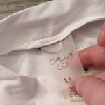 Calia white mock neck long sleeve rash guard size medium Photo 3