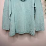 Barefoot Dreams NWT  Sunbleached 100% Cotton Bonfire Hoodie Seagreen 2X Photo 7