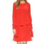 3.1 Phillip Lim NWT LONG-SLEEVE LAYERED SILK DRESS Photo 3