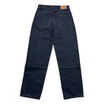 Madewell NWOT Women's Low-Slung Straight Jeans Black Size 23 Airy Denim Photo 5