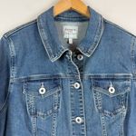 Torrid Trucker Jacket Women 2X Blue Denim Button-Front Country Casual Festival Photo 1