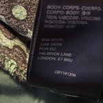 Urban Outfitters Green Floral Wrap Mini Dress Short Sleeve Lined Size Small Photo 11