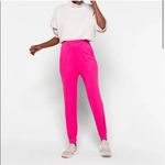 Sundry NWT High Waisted Cuff Joggers Pink Large Photo 20