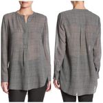Theory  Orvinio Pinedale Wool Blend Blouse Size Large Photo 1