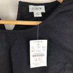 J Crew Factory Women's Black Long Sleeve Blouse Shoulder Ruffle Size M Photo 4