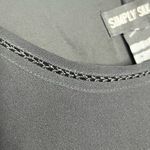 Vintage Simply Silk Black Sleeveless 100% Silk Fully Lined Maxi Dress Size 2X Size M Photo 3