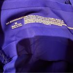 No Boundaries Blue Shimmer Metallic Lace Racerback Sports Bra Sz M NEW Photo 2