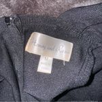 Honey and Rosie  Little Black High Neck Formal Party Mini Dress Womens Medium Photo 5