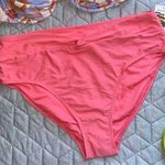 Time & Tru Floral purple coral Bikini swimwear set size large 12-14 swimsuit Photo 8