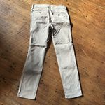 American Eagle  tan skinny 8 preppy flat front slacks Photo 2