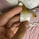 Victoria's Secret  Gold Label Dusty Rose Midi Length Crinkle Nightgown Photo 3