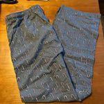Old Navy NWOT  Gray Candy Cane Pajama Pants Large Photo 3