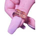 NWT 1pc Bold & Gorgeous Golden Dragon Shaped Ring With Adjustable Open End ***I Gold Photo 1
