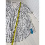 Cupshe NWT  Beach Cover Up Dress - Plunging-V Palm & Green Linen Midi Bundle Sz M Photo 3