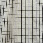 Lands' End LANDS’S END No Iron Pinpoint Oxford Plaid Button Up Top Women's Size 28W Career Photo 4