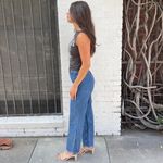 Target Universal Thread high-waisted straight-leg blue jeans sz 6  Photo 2