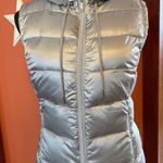 Calvin Klein  Silver Puffer Vest Photo 0