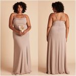 Birdy Grey  Ash Crepe Dress In Taupe Photo 1