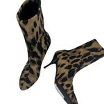Stuart Weitzman  Slain Leopard Print Pull On Stiletto Boots Photo 0