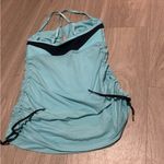 Lululemon Athletica Light Blue and Black Tank Top Photo 3