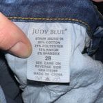 Judy Blue  dark wash distressed 28 relaxed boutique jeans Photo 3
