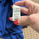 Free People dress or top blue medium tiered m Photo 2
