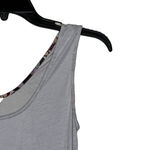 Matilda Jane Matilda Jane Tank Top Size Small Gray Heather With Lace Bottom Cotton Womens Photo 3