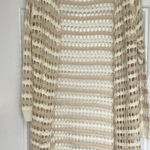 Listicle  Neutral Cardigan Duster Women's M/L Open Knit Mohair‎ Polyester Boho Photo 0