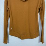 Lululemon Women 2 Gold Spiced Bronze White Squad Goals Hoodie Shirt Pocket Photo 5