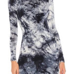 Lovers + Friends NWT  Midi Blue & White Tie Dye Dress ( S‎ ) Photo 0