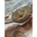 Coach Silver Gray Penelope Optic Jacquard C Monogram Hobo Shoulder Bag F17476 Photo 8